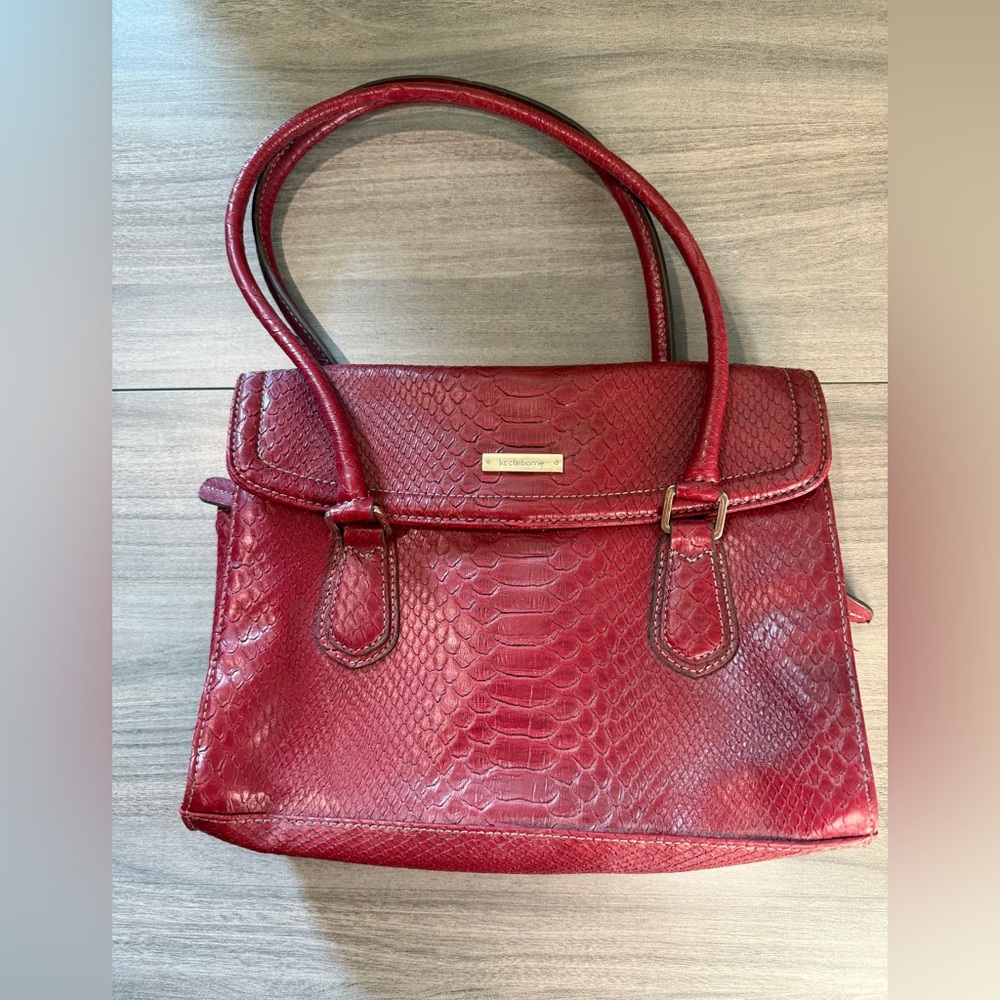 Liz Claiborne Textured Shoulder Bag